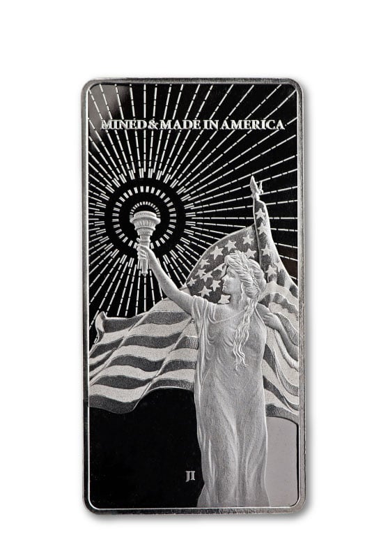 American Sourced Silver, American Reserve Columbia Goddess Silver