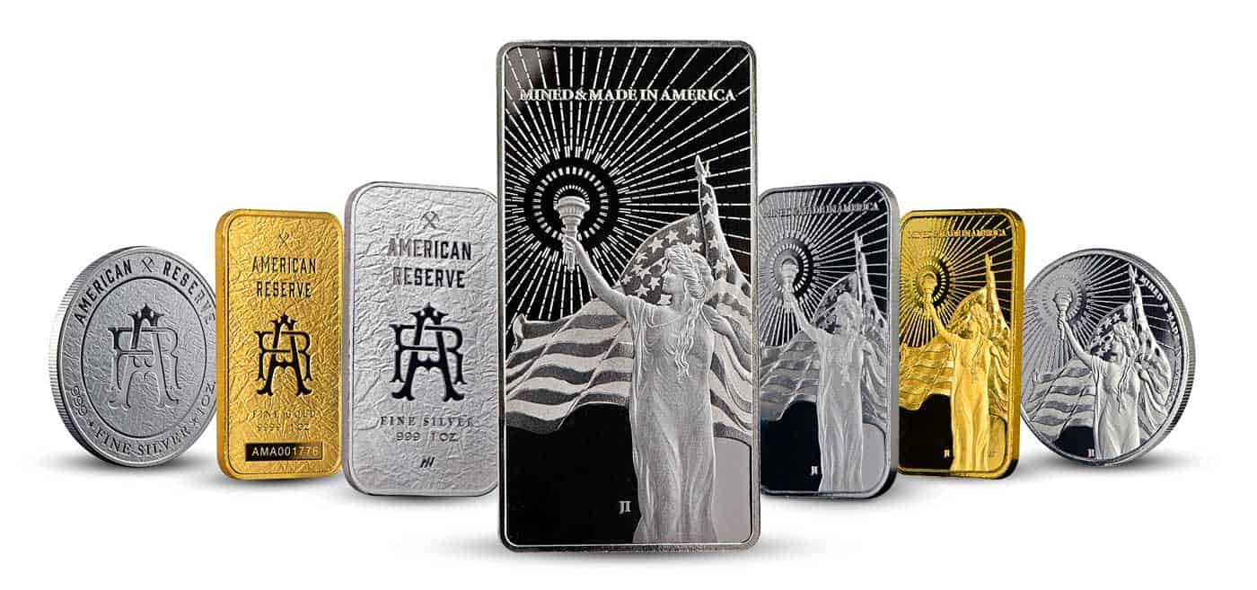 American Reserve, Premium Fine Silver, Mined and Made in America